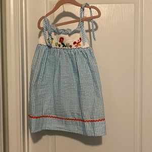 Little mermaid smocked dress inEUC